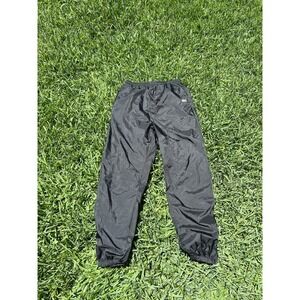 Vintage Asics Nylon Black Sportswear Track Pants Size XL relaxed fit 33in inseam